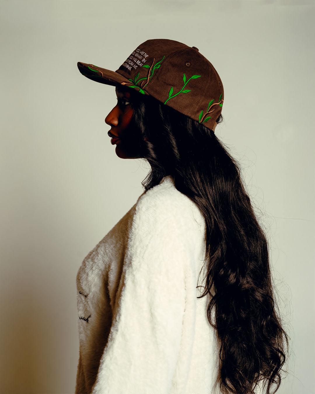 “I Am The Vines” Flat Brim Hat