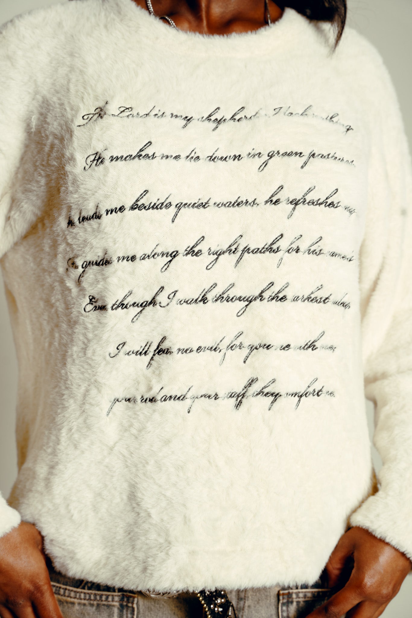 “Psalm 23” Sweater