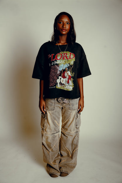 “Psalm 23” Wide Neck Vintage Tee