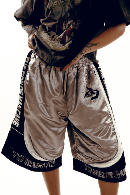 “The Son Of Man” Silk Shorts
